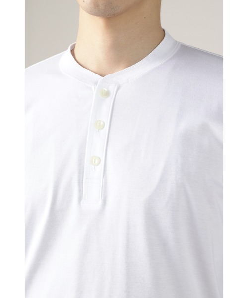 HIGH STREET∴CLEANSERスムースヘンリーネックカットソー 楽天市場】HIGH STREET∴CLEANSERスムースヘンリーネック