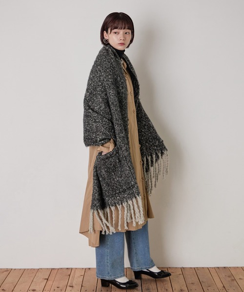 Fashion Letter（ファッションレター） ストール マフラー ツイード柄