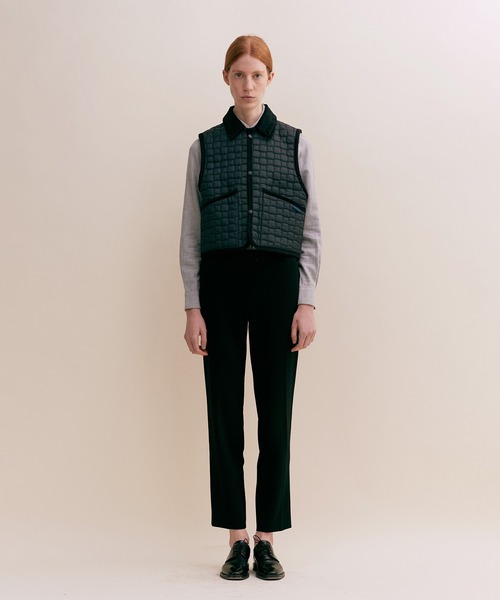 LAVENHAM（ラベンハム） ベスト ジレ LAVENSTER CROPPED RAYDON GILET