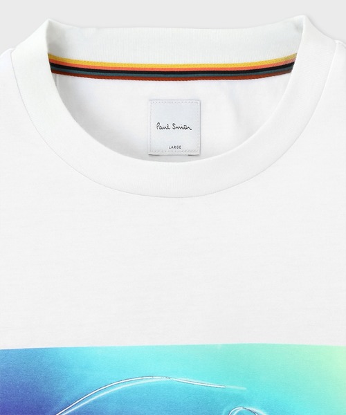 【Paul Smith】半袖Tシャツ Scrawl Logoプリント コットン Paul Smith｜