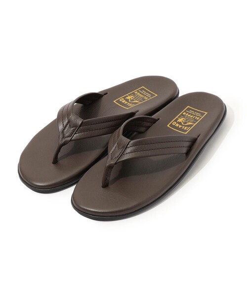  SLIPPER PT202 トングサンダル　27cm 別注】ISLAND SLIPPER PT202 レザートング