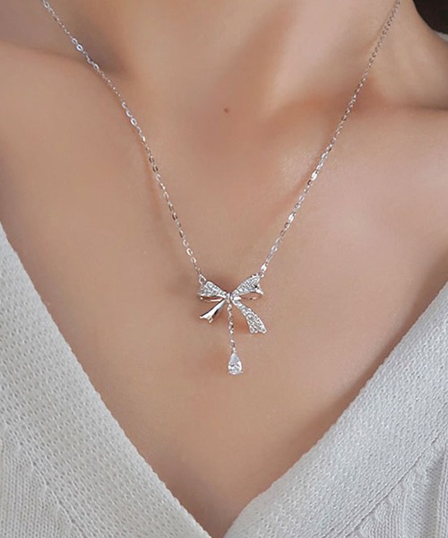 DiamondHearts（ダイヤモンドハーツ） ネックレス 入学式 リボン