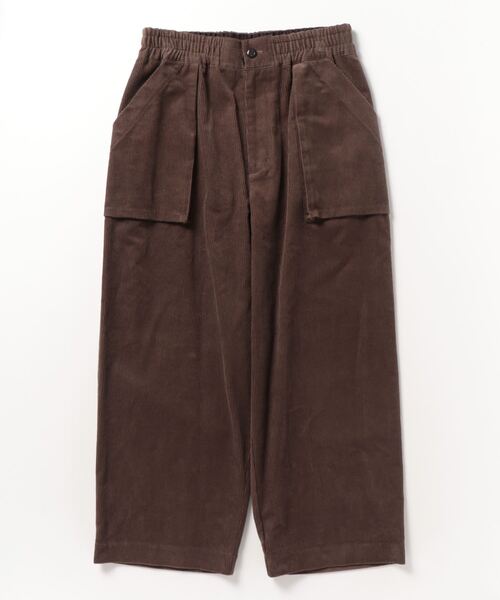 VOAAOV パンツ 「VOAAOV」 CORDUROY Gather Waist Wide Pants