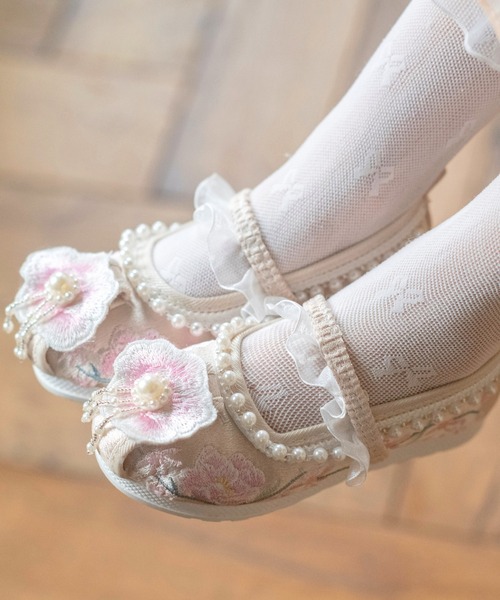 EmilyTempleCuteバレエシューズ刺繍スカート EmilyTempleCuteバレエシューズ刺繍スカート