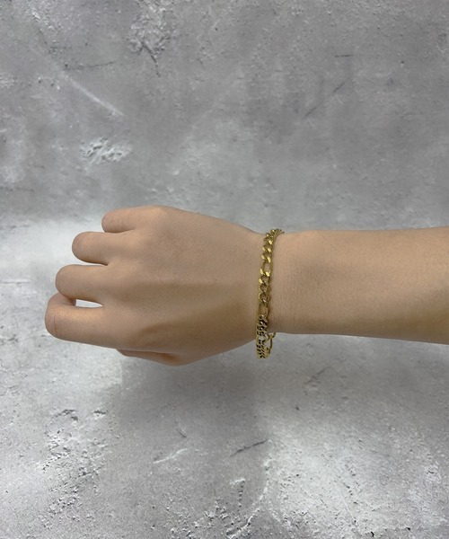 SBG by 7JEWELRY ブレスレット フィガロチェーンブレスレット