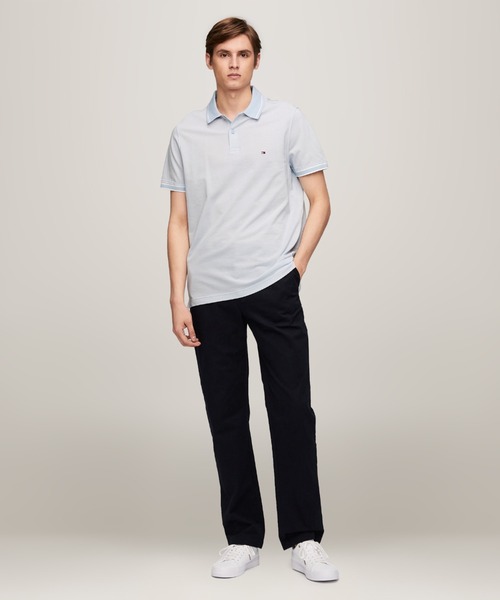 TOMMY HILFIGER（トミー・ヒルフィガー） ポロシャツ 半袖 モノタイプ