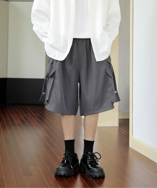 NEOS（KOKUYO） ハーフパンツ ワイドパンツ カーゴパンツ 「neos