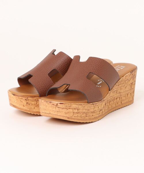 INTER-CHAUSSURES サンダル 「ITALIAN SHOEMAKERS」厚底ミュール
