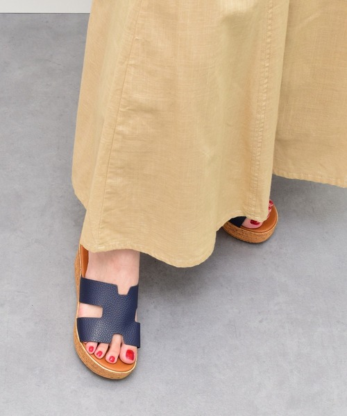 正規品Scarosso レディースミュール INTER-CHAUSSURES サンダル 「ITALIAN SHOEMAKERS」厚底ミュール