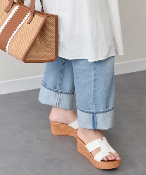 INTER-CHAUSSURES サンダル 「ITALIAN SHOEMAKERS」厚底ミュール
