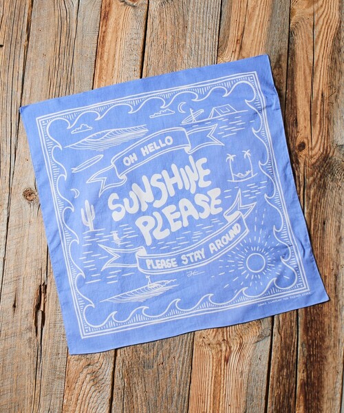 スカーフ バンダナ JONAS CLAESSON/ジョナス クレアッソン SUNSHINE PLEASE BANDANA / サンシャイン プリーズ | Jonas Claesson | 02