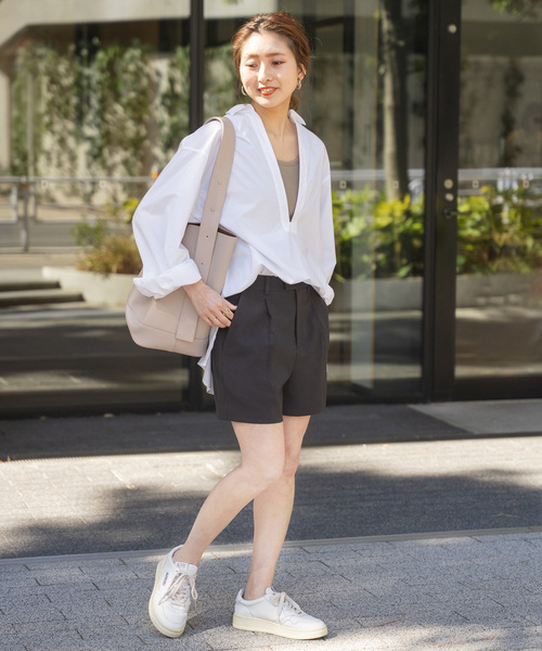 spick and span スピックアンドスパン ワンタック ショートパンツ Spick＆Span パンツ ワンタック ショートパンツ レディース
