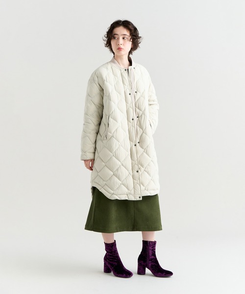 NANGA（ナンガ） ダウンコート ダウンジャケット RIB COLLAR QUILTED