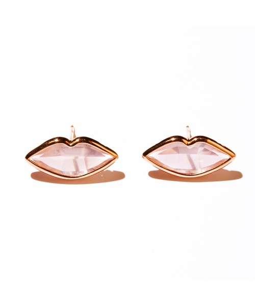 les bonbon（ルボンボン） ピアス 「les bonbon」lip pierce pink gold