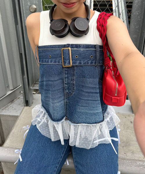 COOLATIQUES クーラティクス チュールドッキングデニムスカート nk73_v12.jpg