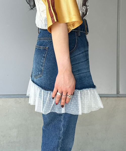 大人の華やぎ感♡【CHANEL】デニムスカート 61TJZH8vC3L._UY1000_.jpg