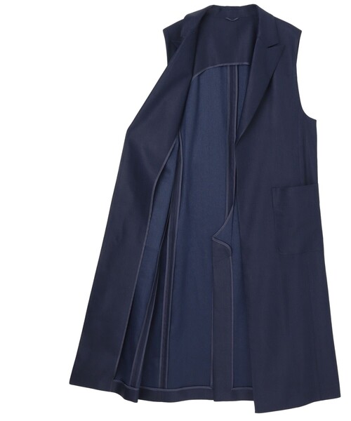 ANAYI ワンピース リネンストレッチロングジレ : ZOZOTOWN Yahoo!店