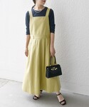 ジャンパースカート SHIPS any:「洗濯...の詳細画像5