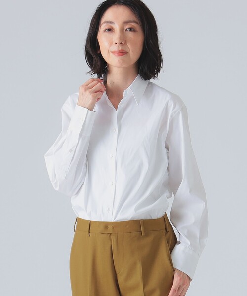 EFFE BEAMS ブラウス シャツ レギュラー カラー レディース EFFE BEAMS ブラウス シャツ レギュラー カラー レディース