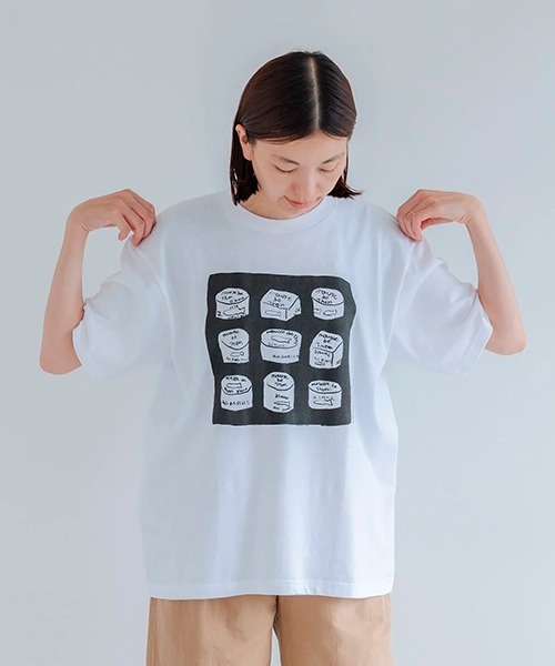 CLASKA Gallery & Shop ”DO” tシャツ 缶詰 ビッグTシャツ / Aona