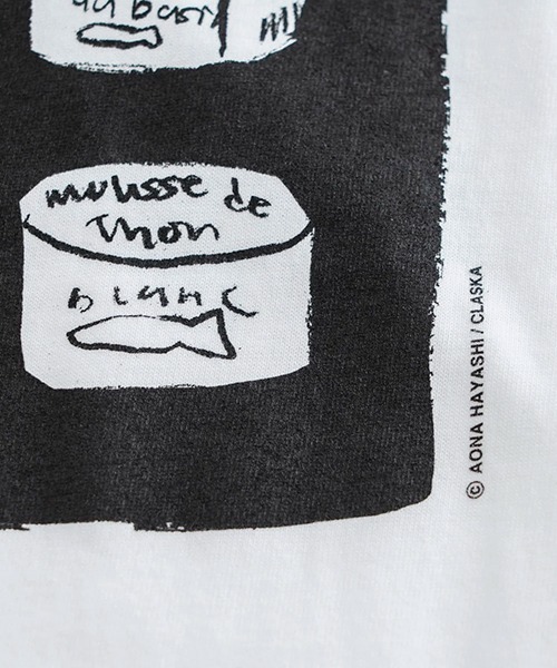 CLASKA Gallery & Shop ”DO” tシャツ 缶詰 ビッグTシャツ / Aona