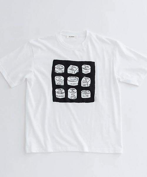 CLASKA Gallery & Shop ”DO” tシャツ 半袖 缶詰 ビッグTシャツ / Aona
