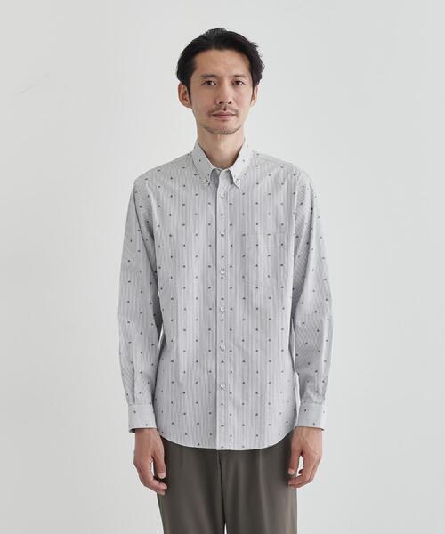 machatt マチャット　タキシードヨークロングシャツ(ストライプ) 2026年最新】machatt カラー：ブルー系 レディース 長袖 シャツ