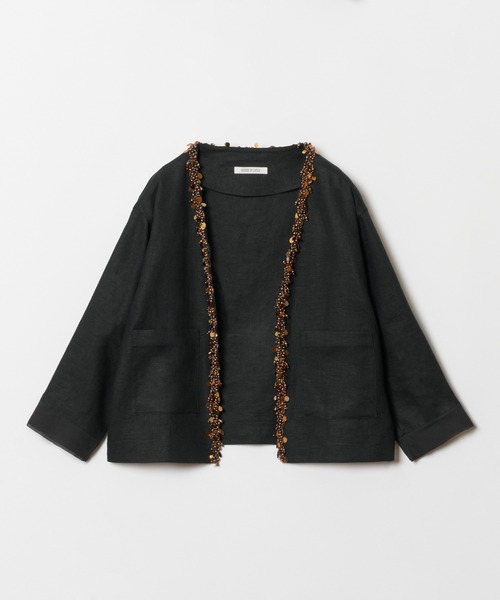 【2023／美品✨️】HOUSE OF LOTUS リネン フリンジジャケット 麻 HOUSE OF LOTUS｜リネンビジュージャケット | Rakuten Fashion