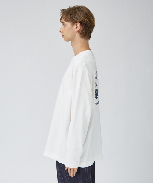 LACOSTE tシャツ 「LACOSTE / ラコステ」PARISロゴヘビーオンスT