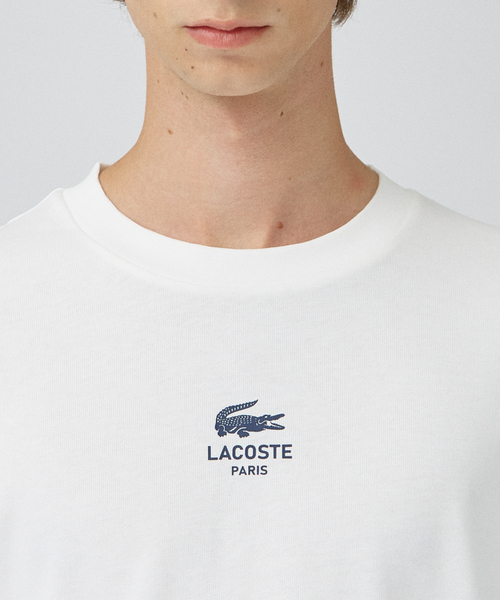 LACOSTE tシャツ 「LACOSTE / ラコステ」PARISロゴヘビーオンスT