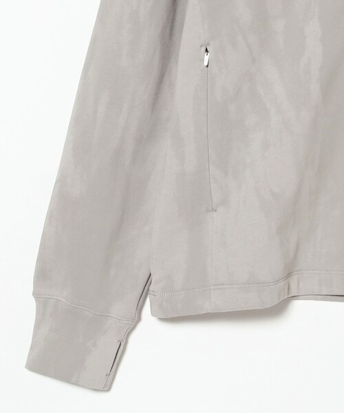 BEAMS パーカー レイズド ジップアップ フーディ メンズ