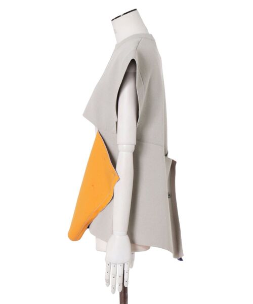 UN3D. ニット セーター MULTICOLOR 2WAY CAPE VEST / マルチ