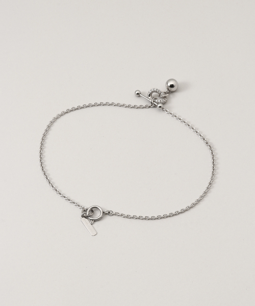 Justine Clenquet ネックレス Justine Clenquet レイヤード ネックレス | シルバートーン