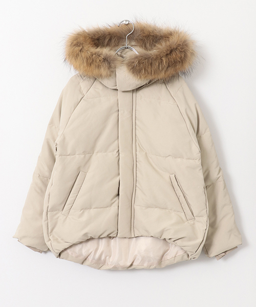 URBAN RESEARCH Sonny Label ダウンジャケット 38 ベージュ レディース