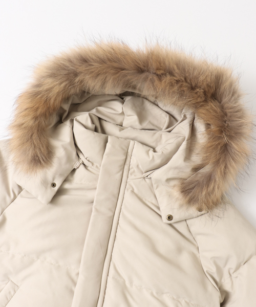 URBAN RESEARCH Sonny Label ダウンジャケット 38 ベージュ レディース