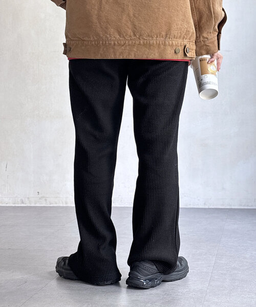 CPCM（シーピーシーエム） パンツ 「マイナス3キロ見え！」ワッフル