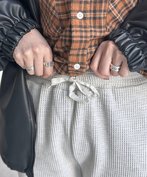 CPCM（シーピーシーエム） パンツ 「マイナス3キロ見え！」ワッフル