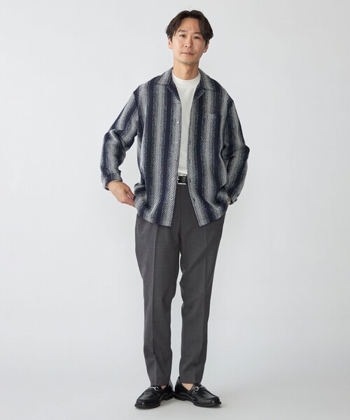 SHIPS（シップス） シャツ SHIPS: ハニカム メッシュ シャツ アウター