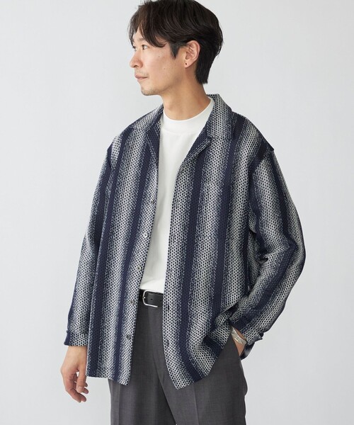 SHIPS（シップス） シャツ SHIPS: ハニカム メッシュ シャツ アウター