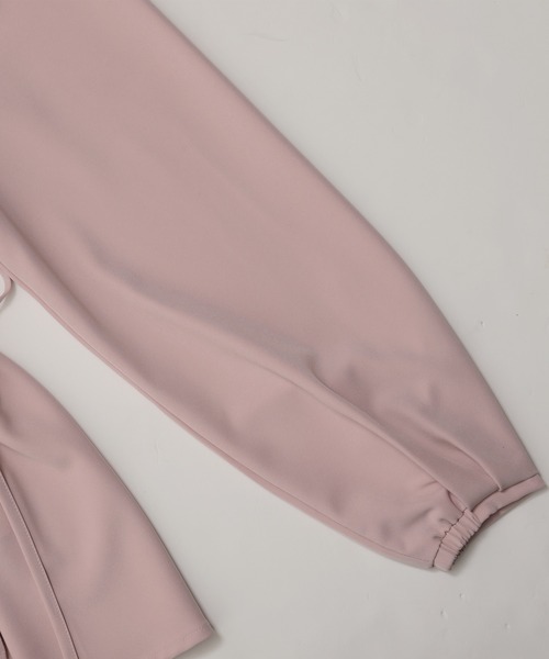 Fit more（フィットモア） ブラウス シャツ スカラップフリルカラー 