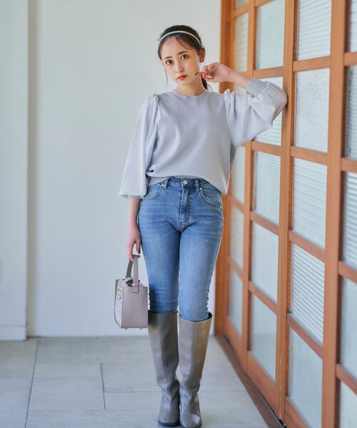 ジーンズ デニム デニムパンツ COHINA DENIM ベーシックスキニー-short