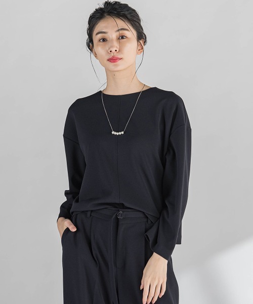 tシャツ パーフェクトジャージカットソー「洗濯機で洗える」 レディース