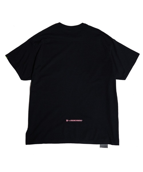 W] by VIRGOwearworks tシャツ Cyber face SSPT メンズ レディース