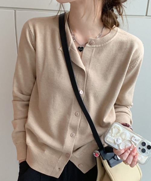 【美品】ánuans 夏の冷房対策にも◎デイリー使いも◎な万能カーデ　可愛い カーディガン 「11色展開/UV対策/冷房対策/」着るだけで品よく