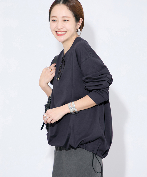 tシャツ 「追加3」シャーリングＴシャツ レディース JOURNAL STANDARD tシャツ 「追加3」シャーリングロングスリーブ