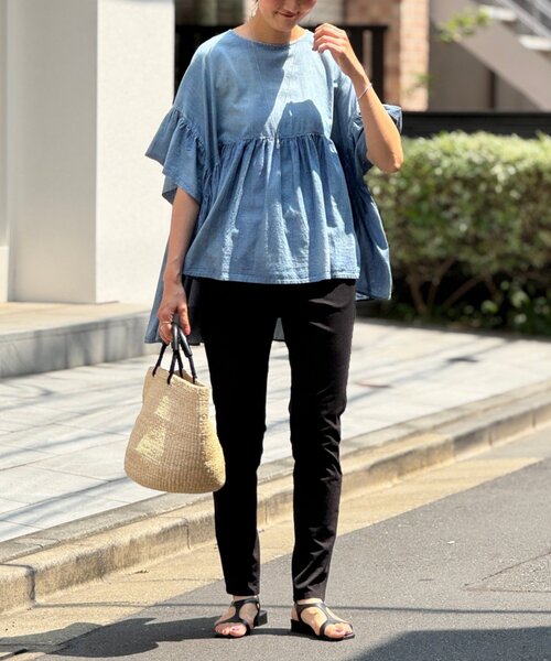 ★美品★BEARDSLEY シャツブルゾン 衿ギャザー　Fサイズ BEARDSLEY（ビアズリー）の「ギャザーブルゾン（ブルゾン）」 - WEAR