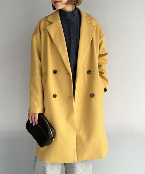 PICCIN（ピッチン） チェスターコート L イエロー レディース