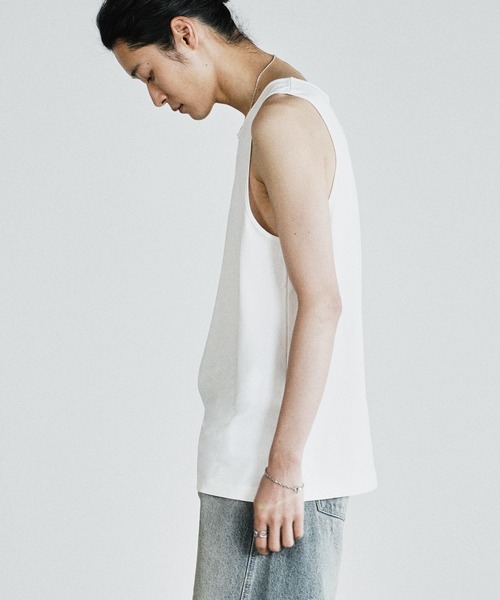 WYM LIDNM タンクトップ COOL DRY LAYERED TANK TOP メンズ : ZOZOTOWN