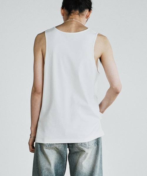 WYM LIDNM タンクトップ COOL DRY LAYERED TANK TOP メンズ : ZOZOTOWN