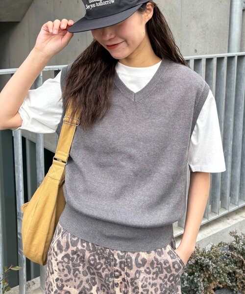 CIAOPANIC TYPY ベスト ジレ 「WEB限定」「UNISEX」サマーニット